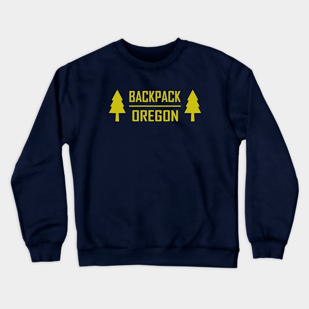 Backpack Oregon Crewneck Sweatshirt by esskay1000